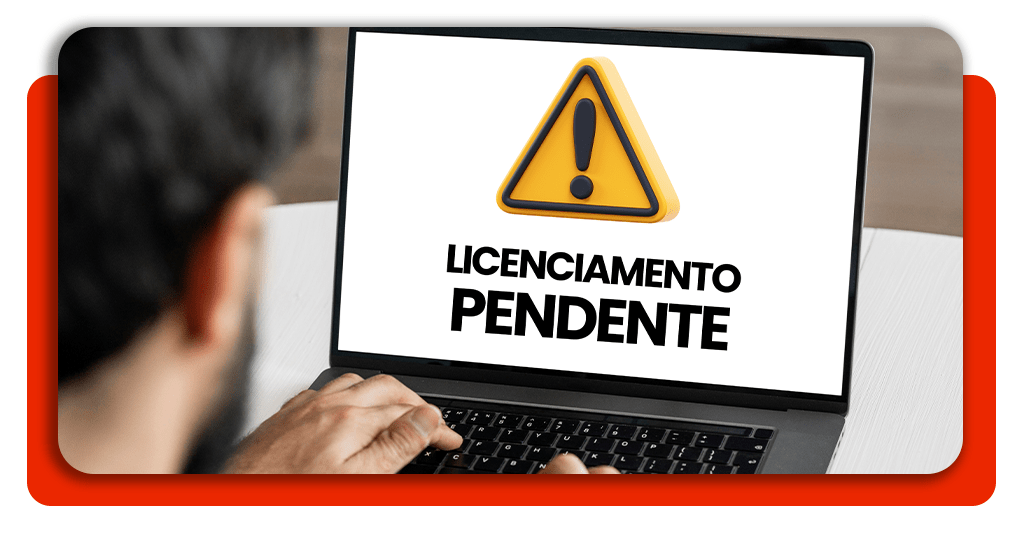 Licenciamento atrasado