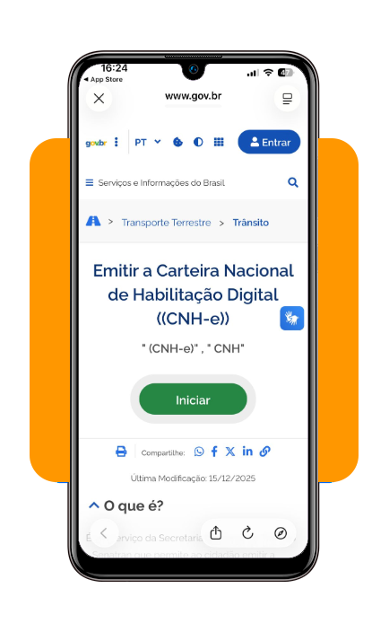 Candidato fazendo aula prática de direção